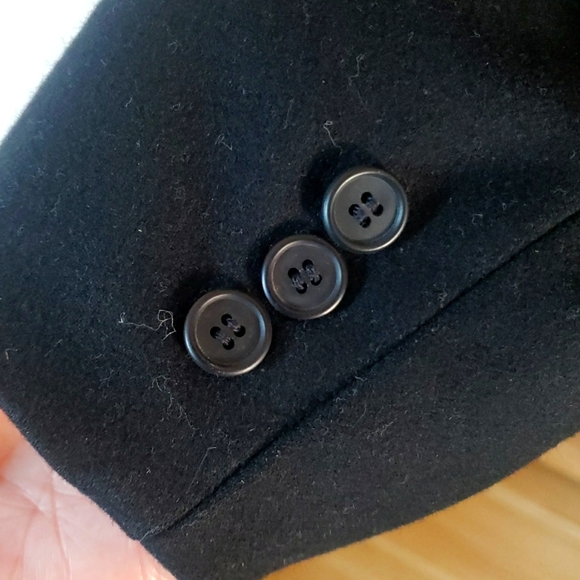 Pendleton Black Wool Blazer Vintage - Picture 3 of 10